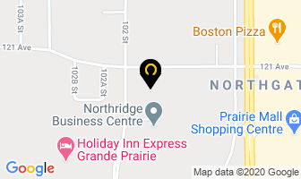 Dueck Brothers in Grande Prairie map