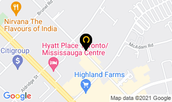 Dufferin Peel Educational Resource Workers Association in Mississauga map