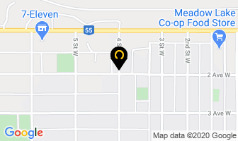 Duff's Autobody in Meadow Lake map