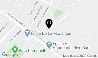 Duhamel Yvon in Longueuil map