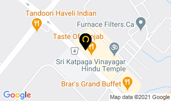 Duke Electronics Centre in Brampton map