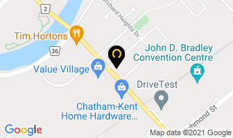 Dulux Paints in Chatham-Kent map