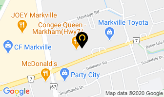 Dulux Paints in Markham map