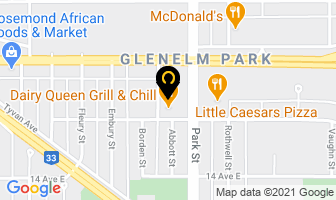 Dulux Paints in Regina map