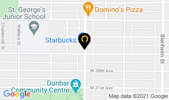 Dunbar Drycleaners & Alterations in Vancouver map