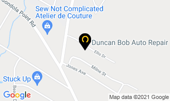 Duncan Bob Auto Repair in Hanmer map