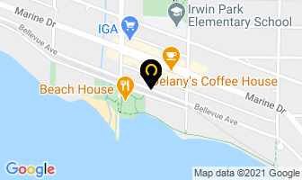 Dundarave Dental Clinic in West Vancouver map