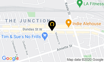 Dundas West Pawnbrokers in Orillia map