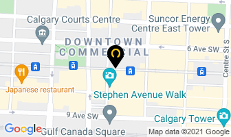 Dundee Capital Markets in Calgary map