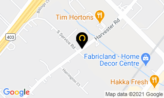 Dundee Securities Corporation in Burlington map