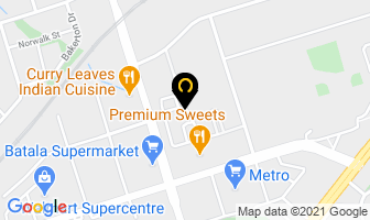 Dunelm Holding in Orillia map