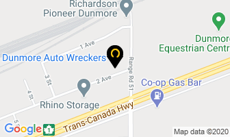 Dunmore Auto Wreckers in Dunmore map