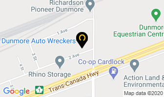 Dunmore Auto Wreckers in Dunmore map