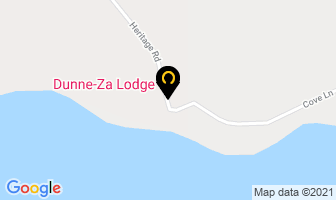 Dunne-Za Lodge in Peace River B map