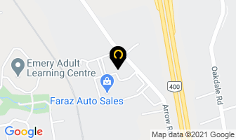 Dupont Contracting Group Inc in Orillia map