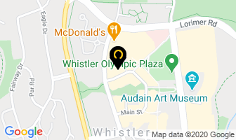 Dups Burritos in Whistler map