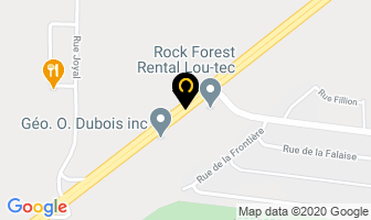 Duquette Express Inc in Sherbrooke map