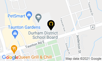 Durham District School Board in Huntingdon map