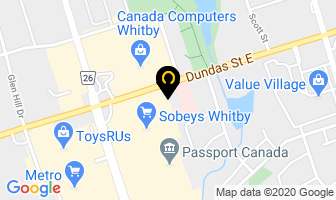 Durham Dog Grooming in Huntingdon map