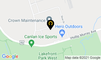 Durham Indoor Soccer Centre in Oshawa map