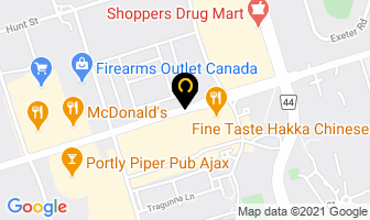 Durham Radiology Association in Ajax map