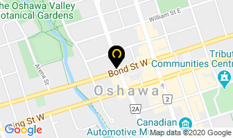 Durham Region Employment Network in Oshawa map