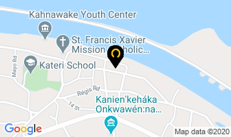 Dustin's Coffee & Donuts in Kahnawake map