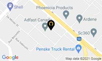 Dutab Inc in Brantford map