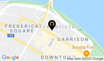 Dutch Consulate in Fredericton map