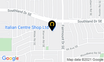 Dutch Touch Florist in Calgary map