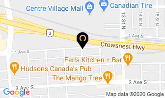 Dwight's Place Auto Body in Lethbridge map