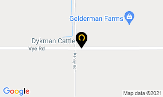 Dykman Cattle Co in Timmins map