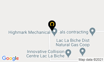 Dymen Holdings Ltd in Lac la Biche map