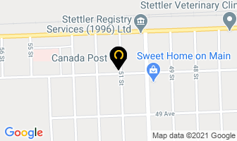 Dymy Oilfield Services Ltd in Stettler map