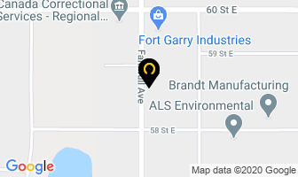 Dynaindustrial in Saskatoon map