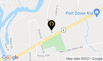 Dynametech in Port Dover map