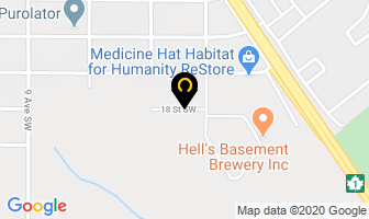 Dynamic Heavy Haul Ltd in Medicine Hat map