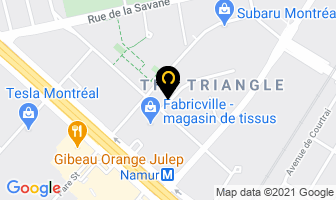 Dynamic Tires And Services in Montreal map