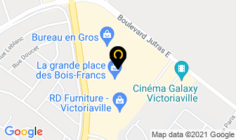 Dynamite in Victoriaville map