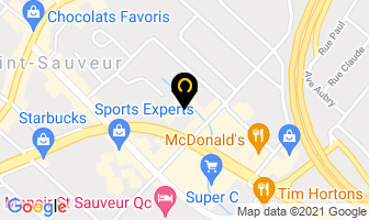 Dynamite Versants St-Sauveur in Saint-Sauveur map