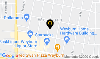 Dynasty Hair Designs in Weyburn map