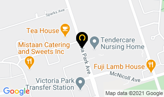 Dynasty Limo Ltd in North York map