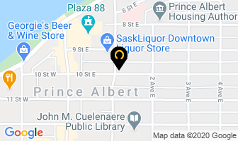 Dynna Delbert M Law Office in Prince Albert map