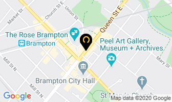 Dzign Interiors Planning in Brampton map