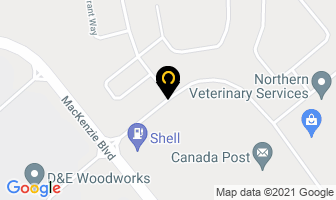 E D Mackinnon Trucking in Fort McMurray map