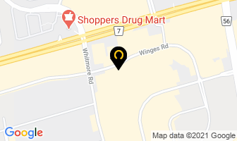 E R M Flooring Co in Vaughan map