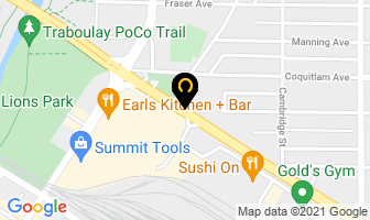 E Sands & Associates in Port Coquitlam map