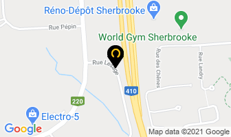 E2Metrix Inc in Sherbrooke map