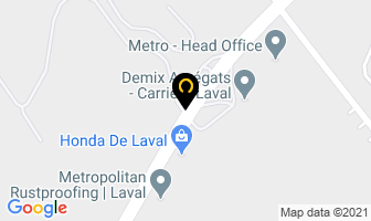 &eacute;cole De Salsa Baila Productions Laval in Laval map