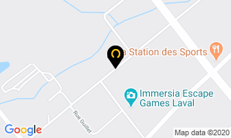 &eacute;quipements Pro B&eacute;ton in Laval map